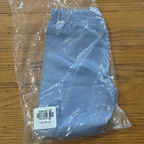 Hanna Andersson Light Blue Shorts size 6-7 - Picture 4 of 4